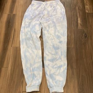 Tie dye joggers size S